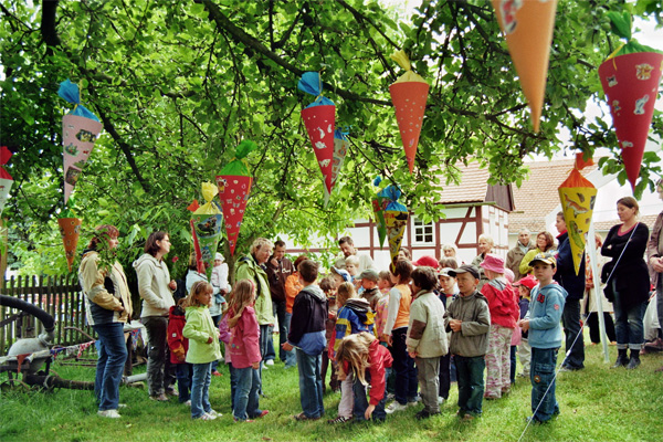 Zuckertütenfest im Kleinbauernmuseum Reitzendorf